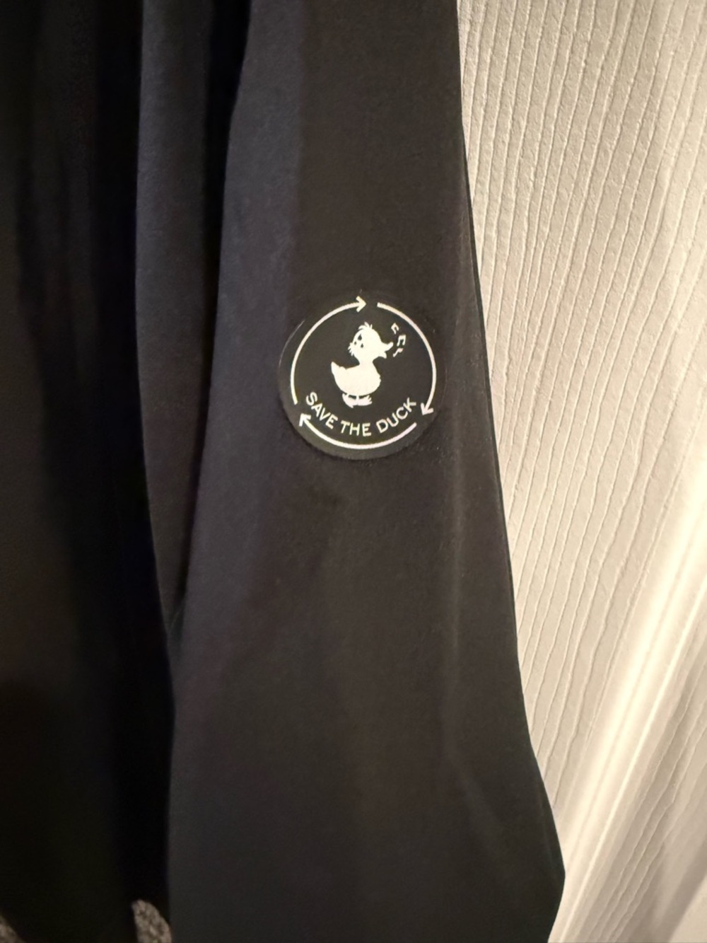 Save the duck Black Hooded Shell rain Jacket - Picture 9 of 10